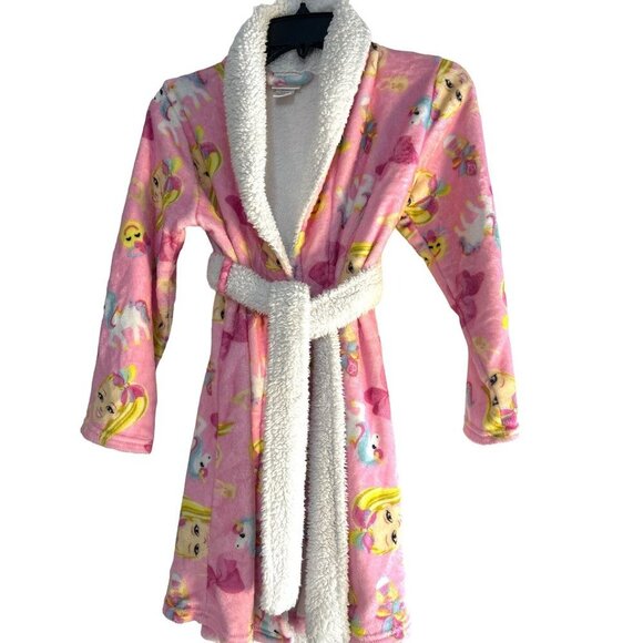 Nickelodeon JoJo Girls Robe Pink Multicolored Size M 7-8 - Picture 1 of 5